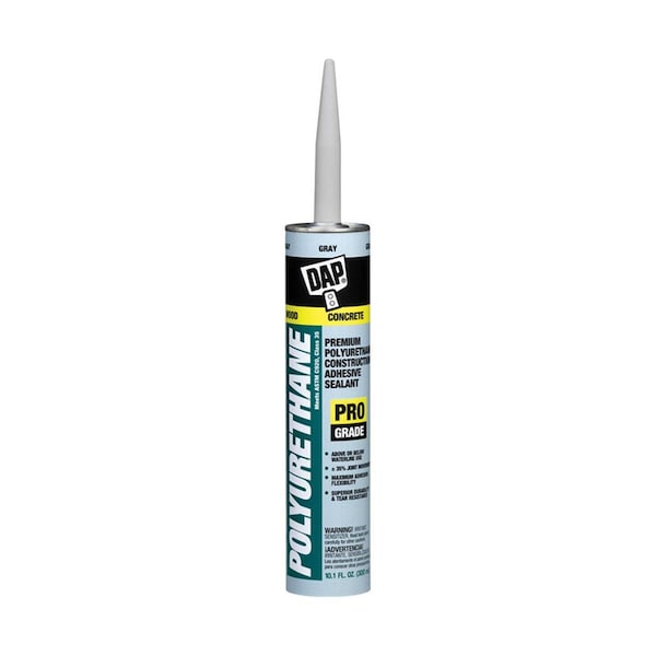 Dap Pro Grade Gray Polyurethane Construction Sealant; 10.1 oz - Case of 12 1836725 - main